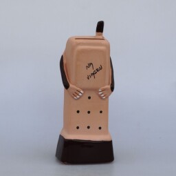 Dekorace - telefon, keramika.