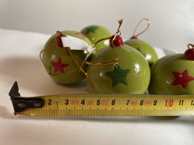 Keramické ozdoby, 5 kusů