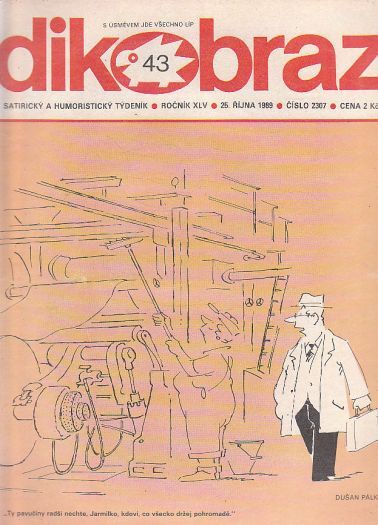 Dikobraz 43, 25.řijna 1989
