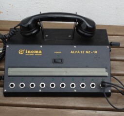 Telefonní ústředna. ALFA 12 NZ‑10“ 