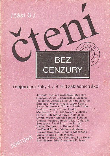 Čtení bez cenzury 3 nejen pro žáky 8 a 9 tříd.