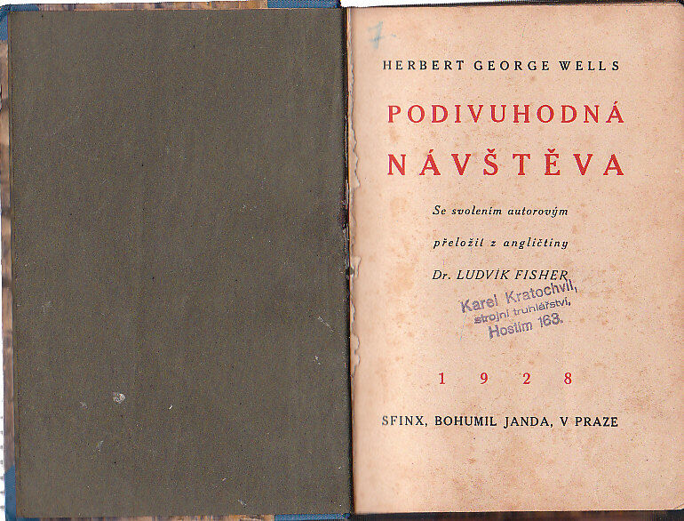 Podivuhodná návštěva od Herbert George Wells