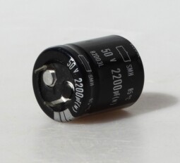 Elektrolytický kondenzátor 2200µF 50V