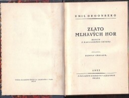 Zlato mlhavých hor od Emil Droonberg