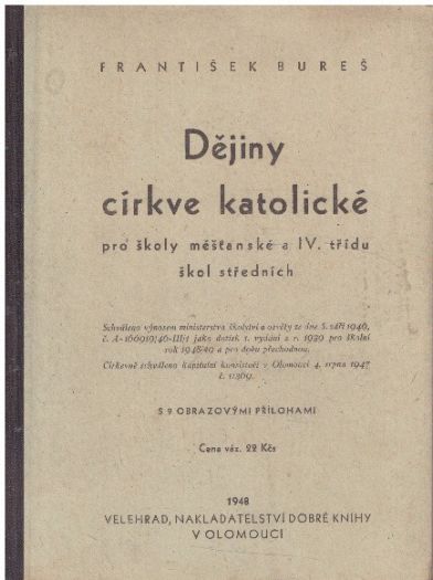  Dějiny církve katolické od František Tomášek