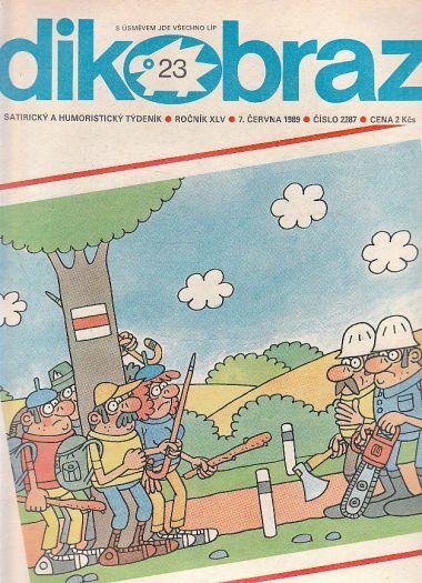 Dikobraz 23, 7. června 1989