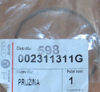 Pružina synchronní spojky 002311311G A1