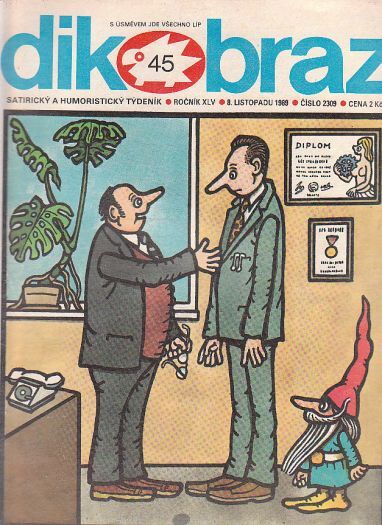 Dikobraz 45, 8. listopadu 1989