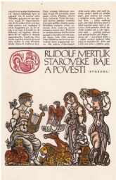 Starověké báje a pověsti od Rudolf Mertlík