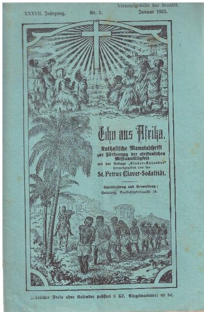 Ozvěna z Afriky - Echo aus Afrika 1925