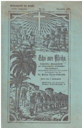 Ozvěny z Afriky - Echo aus Afrika 1923