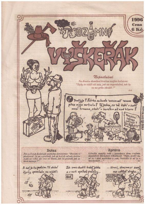 Vyškeřák  Podzimní 1996