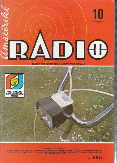 Amaterské radio - časopis pro elektroniku a amaterské vysílání. 10/1983ový produkt