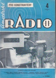 Amaterské radio - pro konstruktery 4/1986