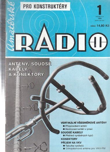 Amaterské radio - pro konstruktery 1/1994