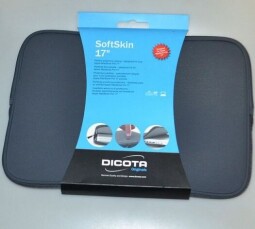 DICOTA SoftSkin 17'' – tmavě šedé ochranné pouzdro