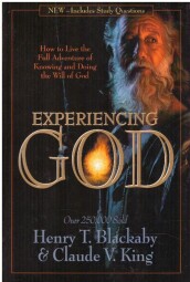 Experiencing God (v českém překladu často "Zažívat Boha" od ) od autorů Henryho Blackabyho, Richarda Blackabyho a Clauda Kinga