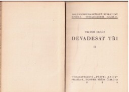 Devadesát tři II. od Victor Hugo