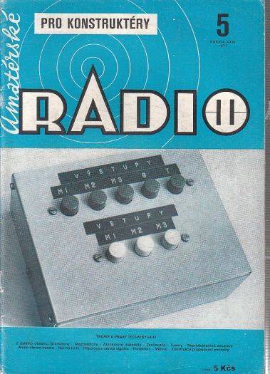 Amaterské radio - pro konstruktery 5/1977