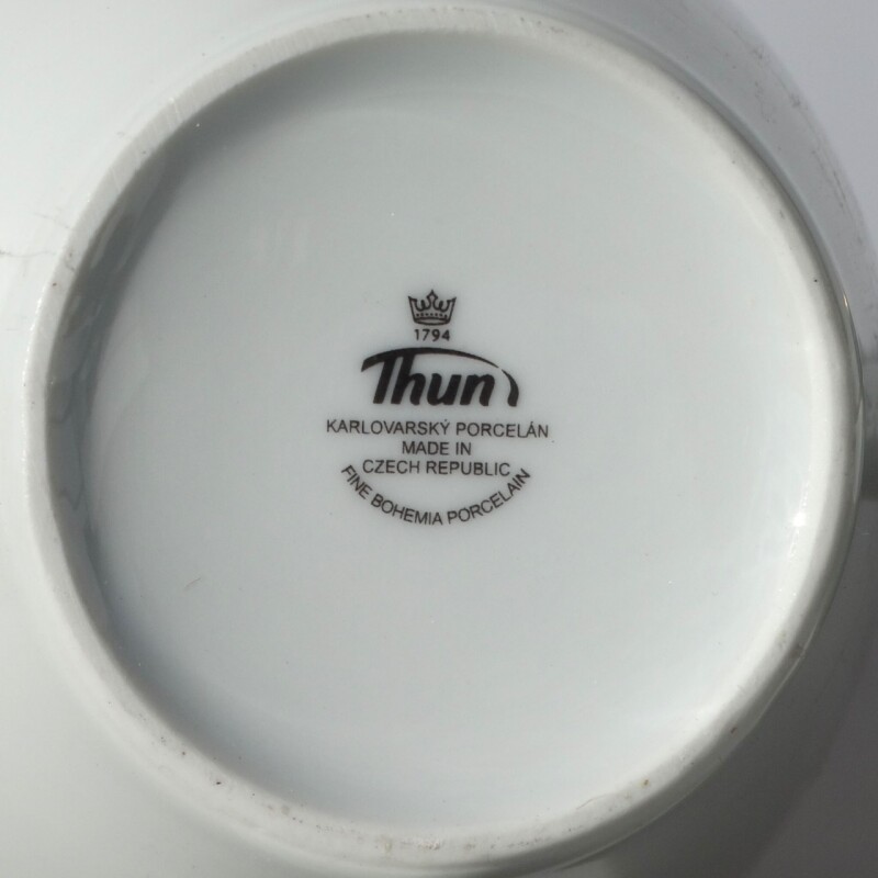 Porcelánová kávová souprava ANIČKA vyrobená z kvalitního Karlovarského porcelánu.