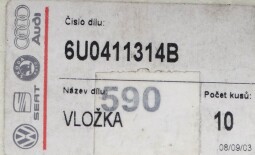 Vložka 6U0411314B  