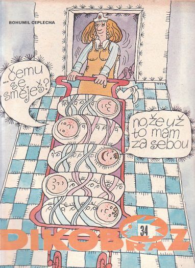 Dikobraz 34. 25. srpna 1976