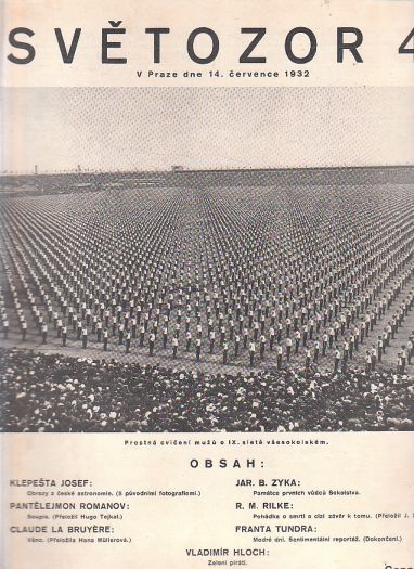 Světozor 41. 14. července 1932