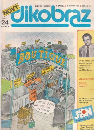 DIKOBRAZ 24,  29. srpna 1990