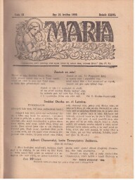 Svázané v tvrdých deskách časopisy Kříž  z roku 1929.