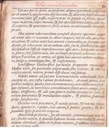 Agenda seu Rituale Olomucense + 2 přívazky - 1684