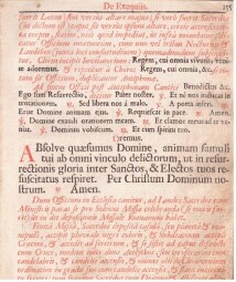 Agenda seu Rituale Olomucense + 2 přívazky - 1684