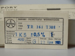 Rezistor Tr 161 T308 1K5