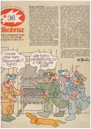 Dikobraz 36,  5. září 1984