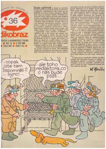 Dikobraz 36,  5. září 1984
