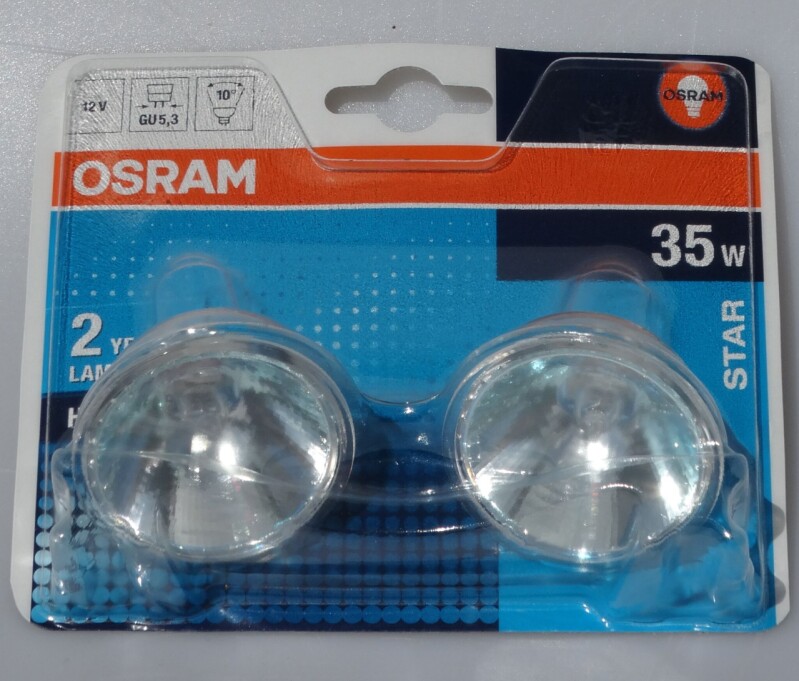 Žárovky OSRAM DECOSTAR 51s 44865 WFL 35W 12V 36st. GU5.3