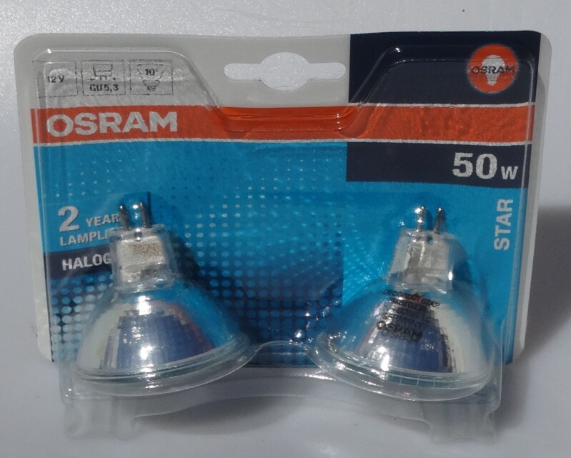 Žárovky Osram Decostar 50W GU5.3 12V 51mm