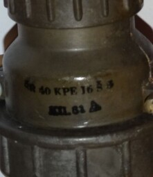 Konektor ŠR 40 KPE16Š3 (ŠR40KPE16Š3)