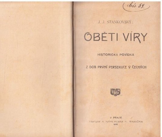 Oběti víry, Poklad od Josef Jiří Stankovský
