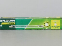 Halogenová žárovka Sylvanía Tubular 240V 500W cod 0021621.