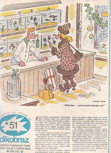 Dikobraz 51, 21 prosince. 1983