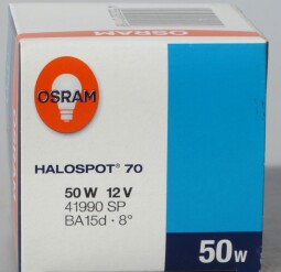 Halogenová žárovka OSRAM HALOSPOT 70 50W 12V