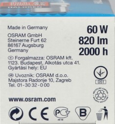Žárovka Osram Halolux Ceram 60W