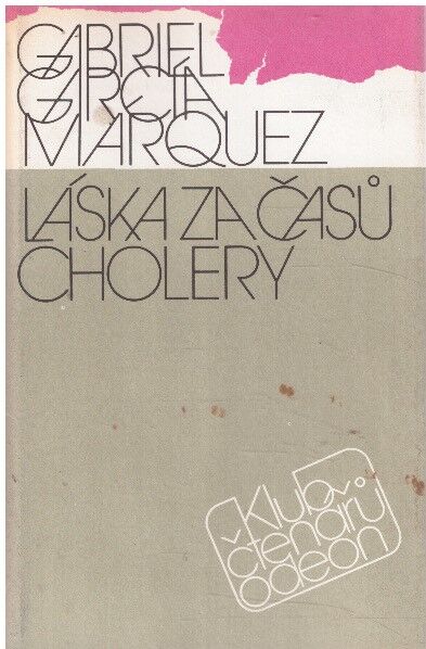 Láska za časů cholery  od Gabriel García Márquez