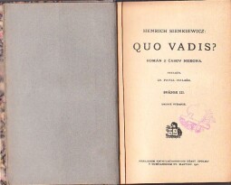 Quo Vadis? III. od Henryka Sienkiewicze