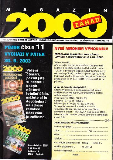 Magazín 2000 12 10/2003