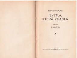 Světla, která zhasla od Rudyard Kipling