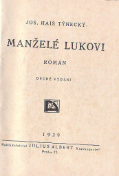 Manželé Lukovi od Josef Hais Týnecký.