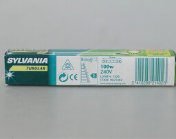 žárovka značky Sylvania  100W 240V