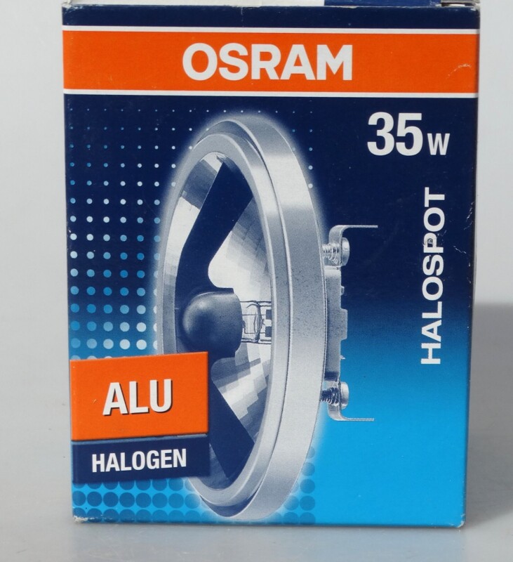 Halospot 35W 12V halogenová žárovka. ALU