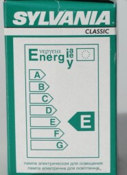 Žárovka značky Sylvania  10W 240V
